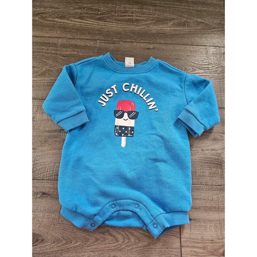 Old navy baby boy romper 3-6 mos